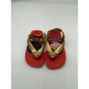 Havaianas Wonder Women Slingback Flip Flop Sandal Shoe Toddler 5C EU 21
